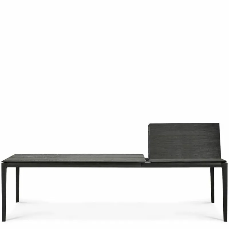 Discount Bok Eettafel Uitschuifbaar Eiken Zwart Eettafels