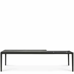 Discount Bok Eettafel Uitschuifbaar Eiken Zwart Eettafels