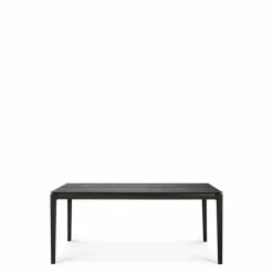 Discount Bok Eettafel Uitschuifbaar Eiken Zwart Eettafels
