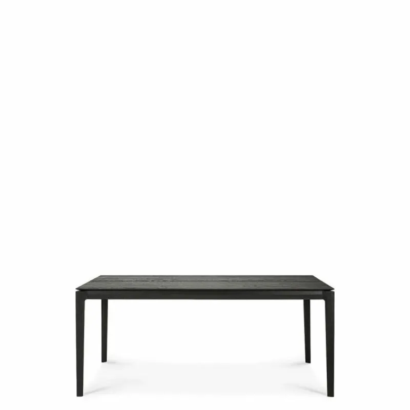 Discount Bok Eettafel Uitschuifbaar Eiken Zwart Eettafels
