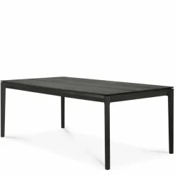 Discount Bok Eettafel Uitschuifbaar Eiken Zwart Eettafels