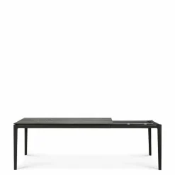 Discount Bok Eettafel Uitschuifbaar Eiken Zwart Eettafels