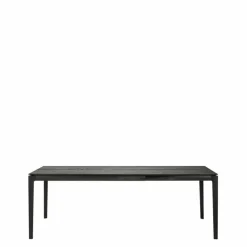 Discount Bok Eettafel Uitschuifbaar Eiken Zwart Eettafels