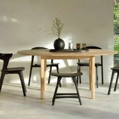 Clearance Bok Eettafel Uitschuifbaar Rond Tuintafels|Eettafels
