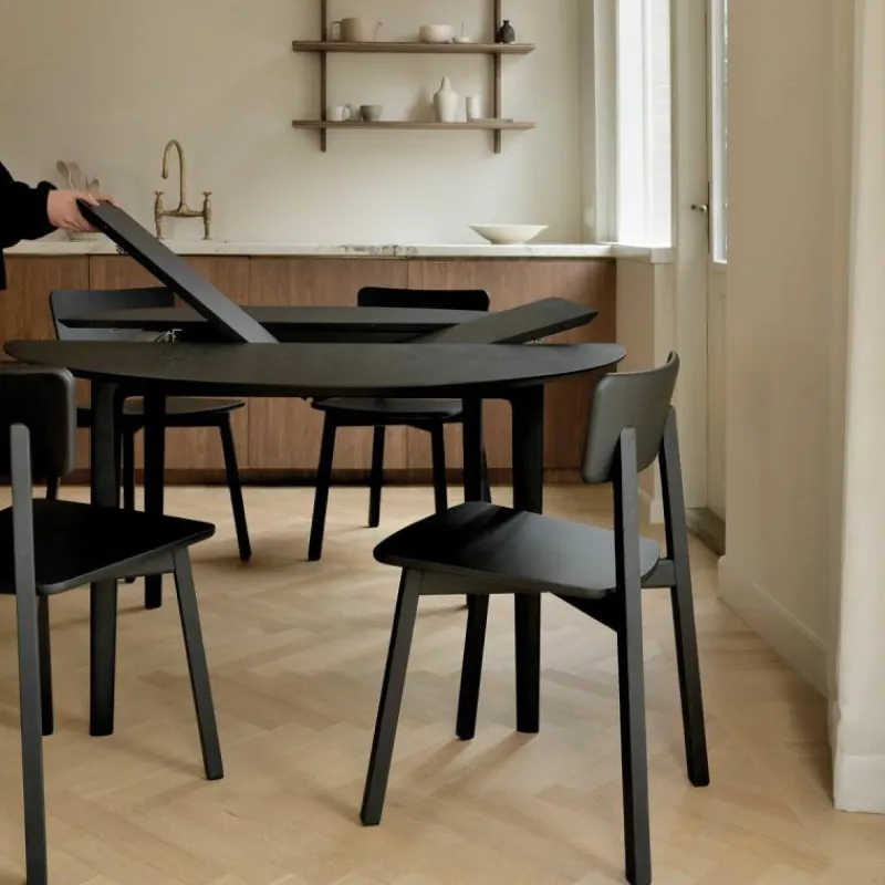 Clearance Bok Eettafel Uitschuifbaar Rond Tuintafels|Eettafels
