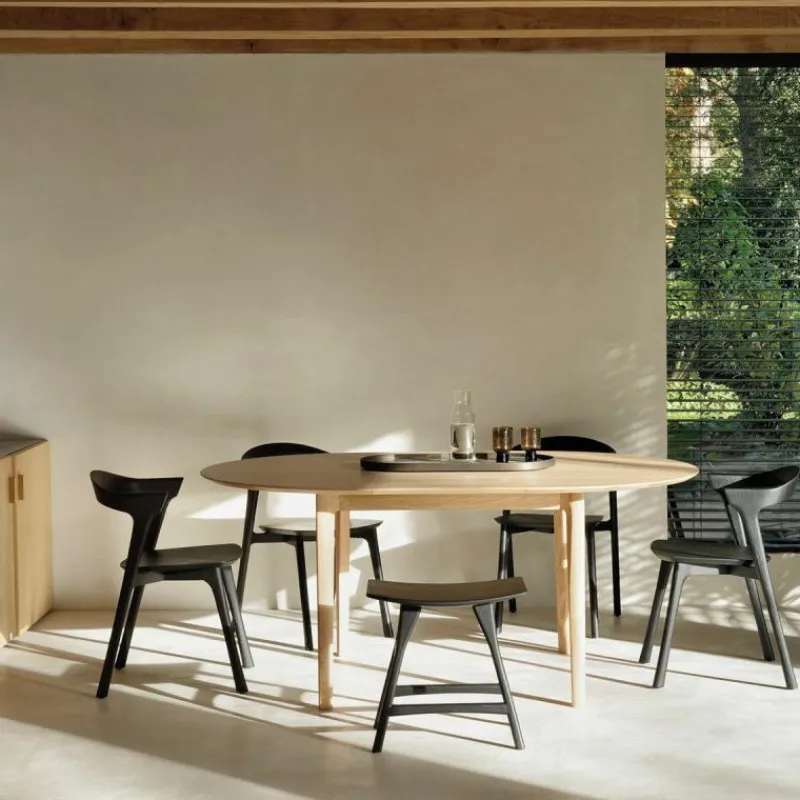 Clearance Bok Eettafel Uitschuifbaar Rond Tuintafels|Eettafels