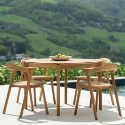 Online Bok Outdoor Eettafel Rond Tuintafels