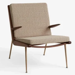 Hot Boomerang HM2 Messing Fauteuil Fauteuils