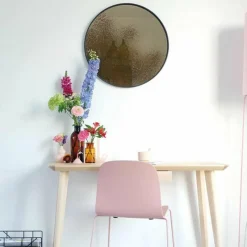 Outlet Bronze Spiegel Rond Spiegels|Spiegels