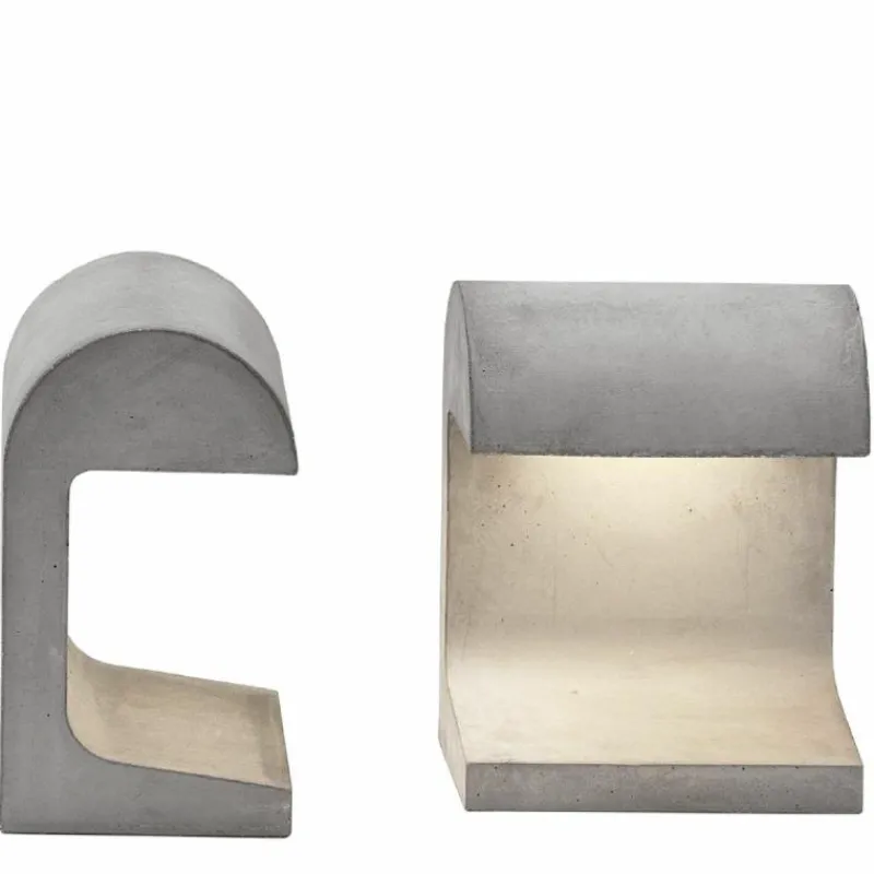 Hot Casting Concrete Outdoor Vloerlamp Outdoor Vloerlampen