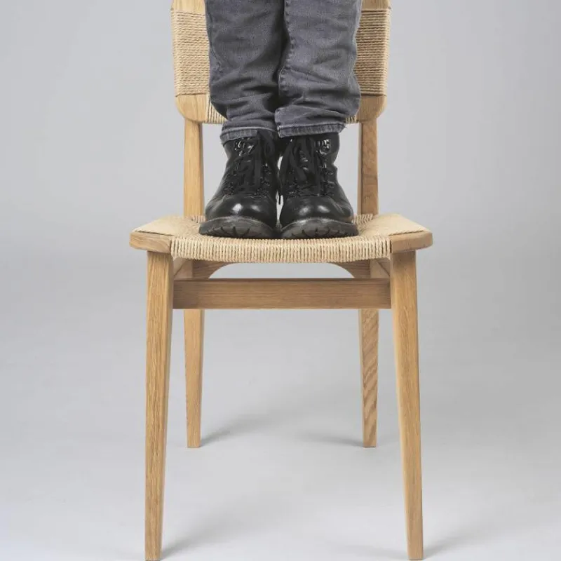 C-Chair Stoel Paper Cord Eetkamerstoelen