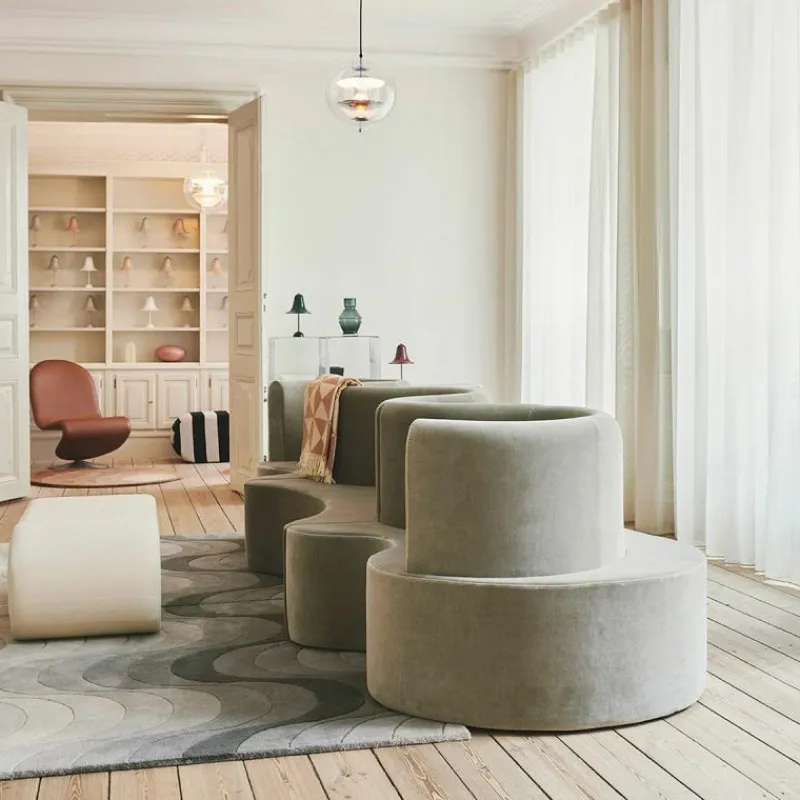 Hot Cloverleaf Sofa Gestoffeerd 5-Zits Banken|4-Zits Banken