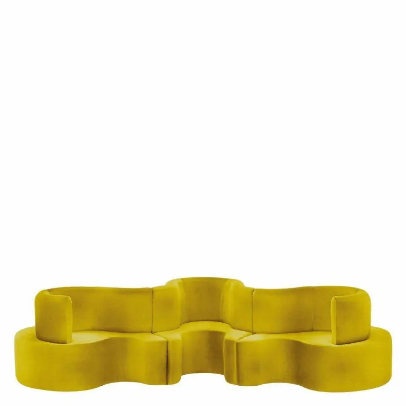 Hot Cloverleaf Sofa Gestoffeerd 5-Zits Banken|4-Zits Banken