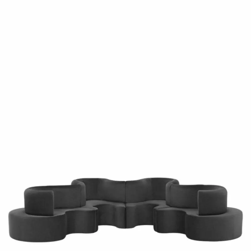 Hot Cloverleaf Sofa Gestoffeerd 5-Zits Banken|4-Zits Banken