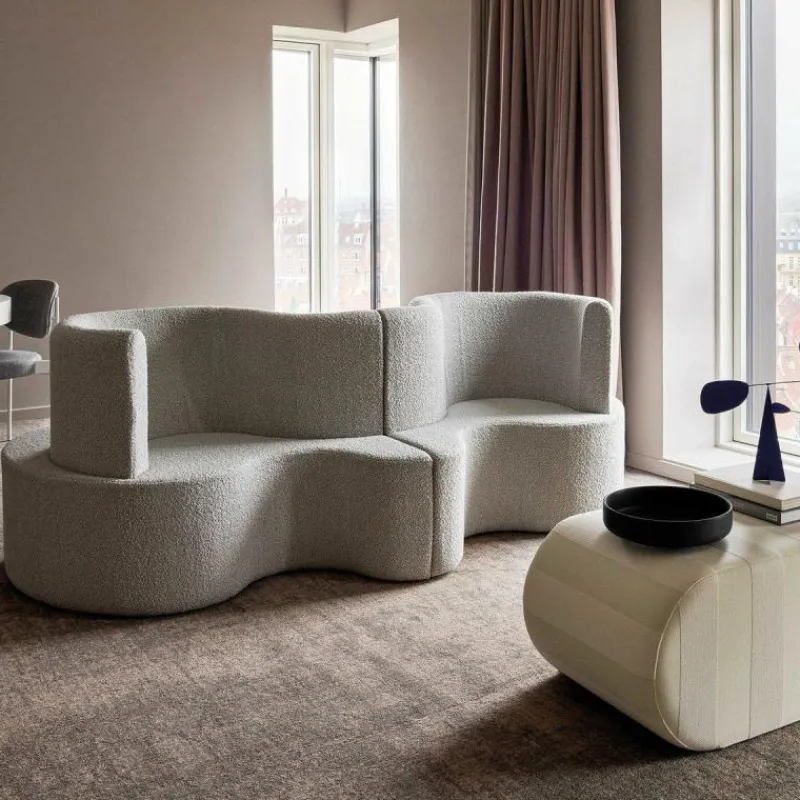 Hot Cloverleaf Sofa Gestoffeerd 5-Zits Banken|4-Zits Banken