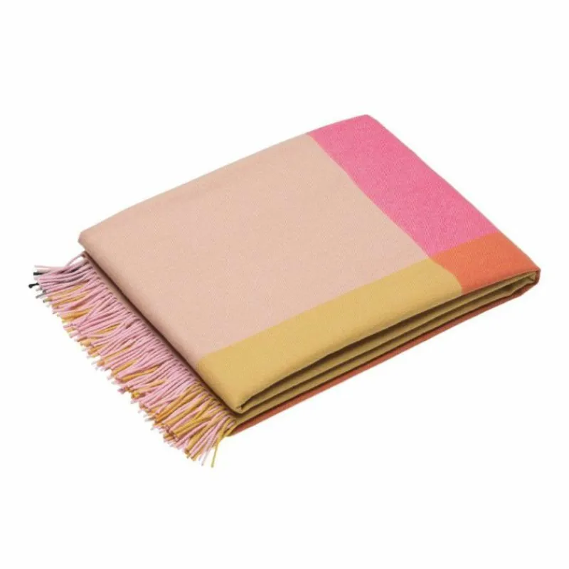 Outlet Colour Block Deken Plaids