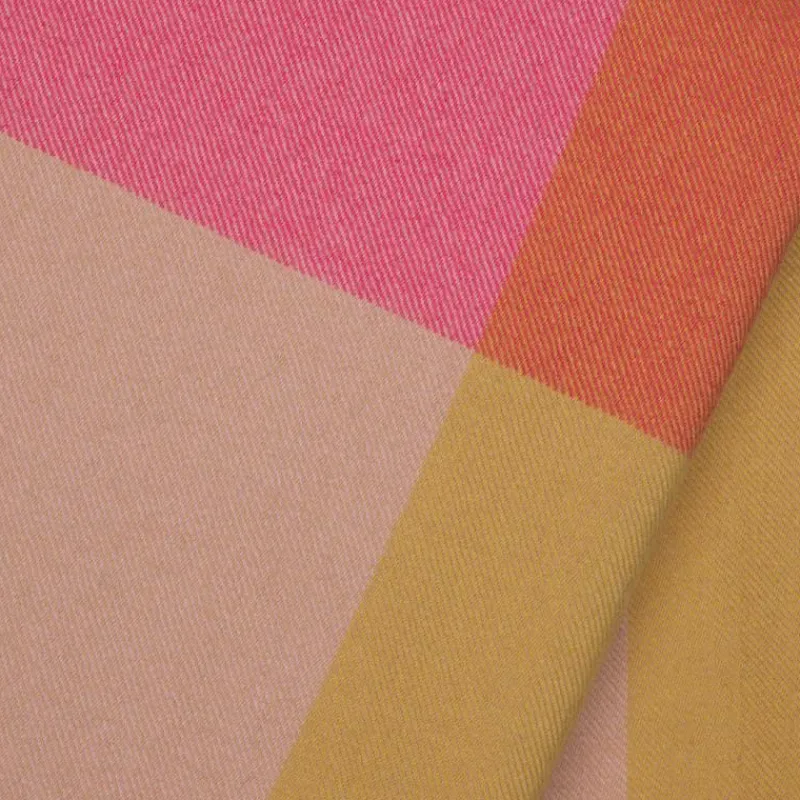 Outlet Colour Block Deken Plaids