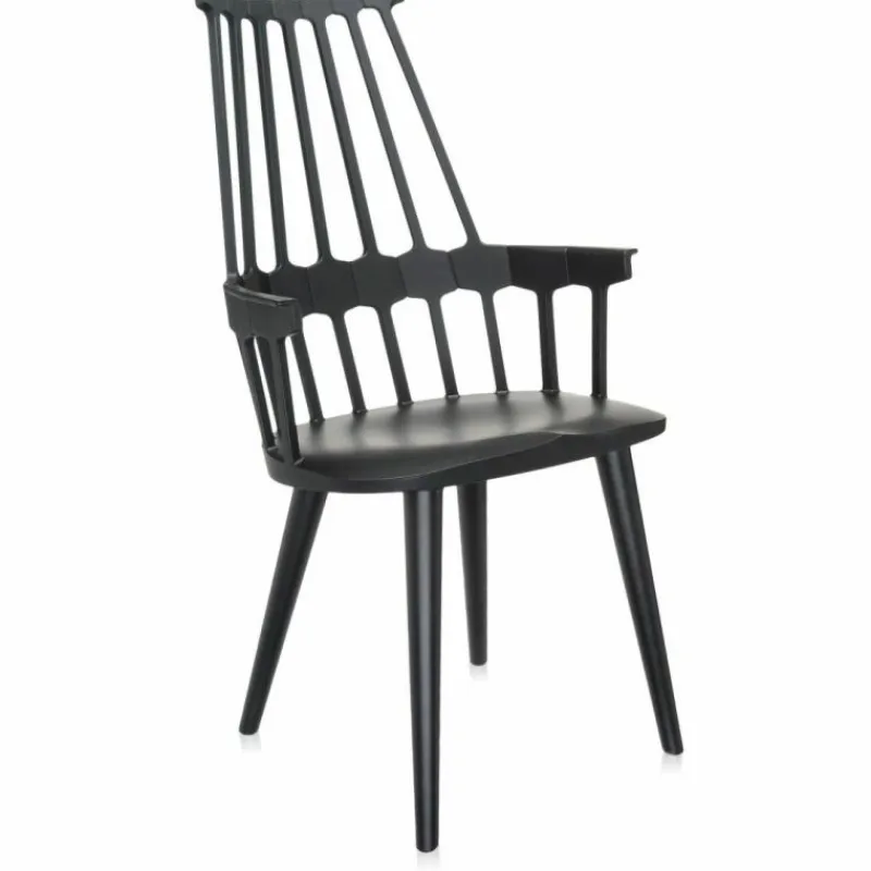 Online Comback Chair Stoel, Houten Onderstel Eetkamerstoelen