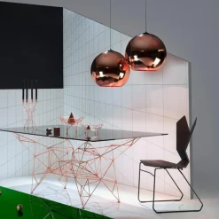 Best Copper Round Ø25 Hanglamp Hanglampen