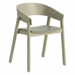Cover Stoel met Lederen zitting Eetkamerstoelen