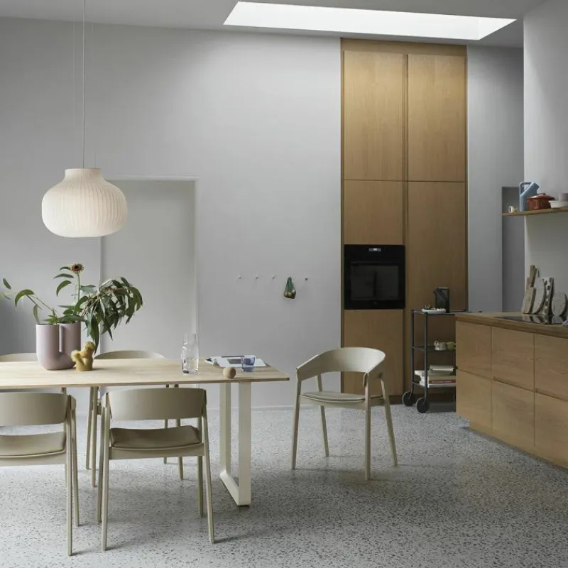 Cover Stoel met Lederen zitting Eetkamerstoelen