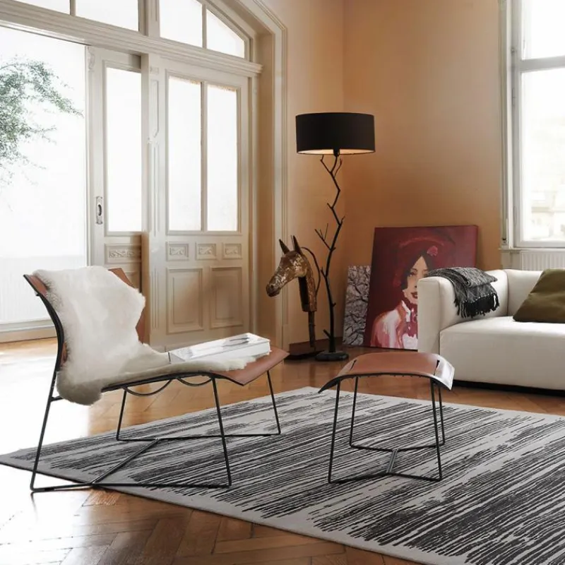 Online Cuoio Loungestoel Loungestoelen