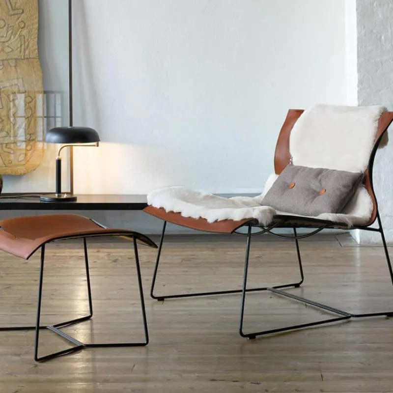 Online Cuoio Loungestoel Loungestoelen