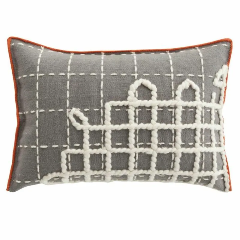 Discount Cushion Bandas Kussen, A Grey Sierkussens