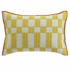 Discount Cushion Bandas Kussen, B Yellow Sierkussens
