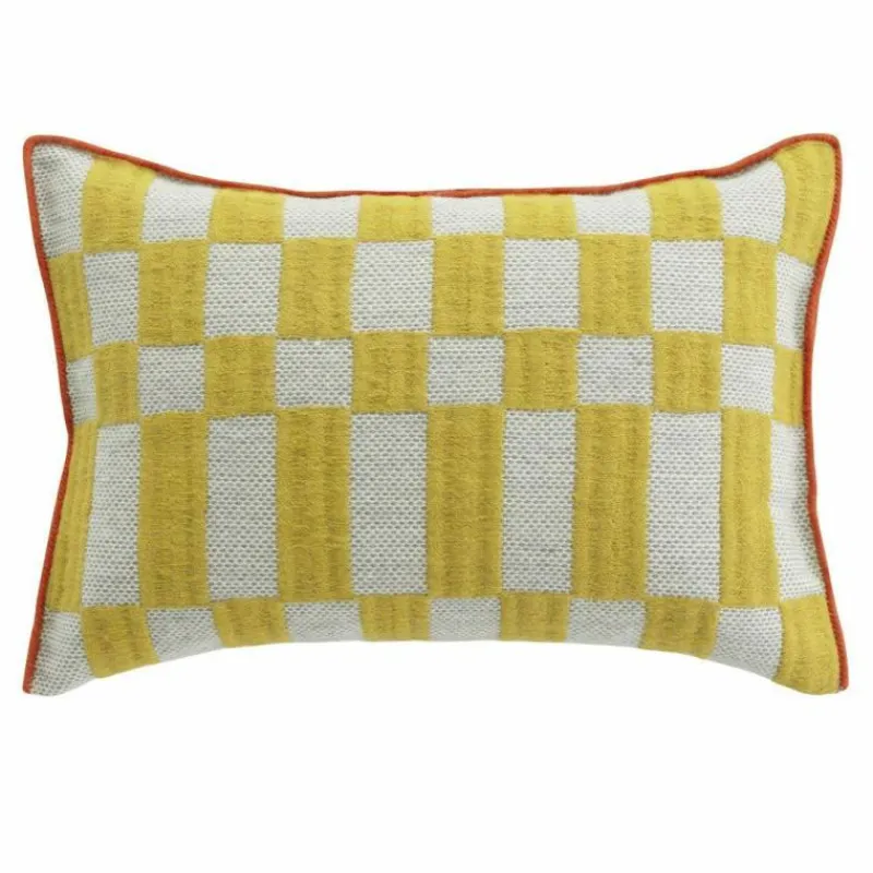 Discount Cushion Bandas Kussen, B Yellow Sierkussens