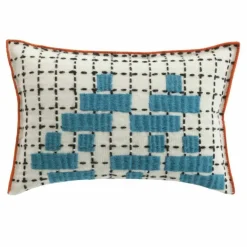 Outlet Cushion Bandas Kussen, C Turquoise Sierkussens