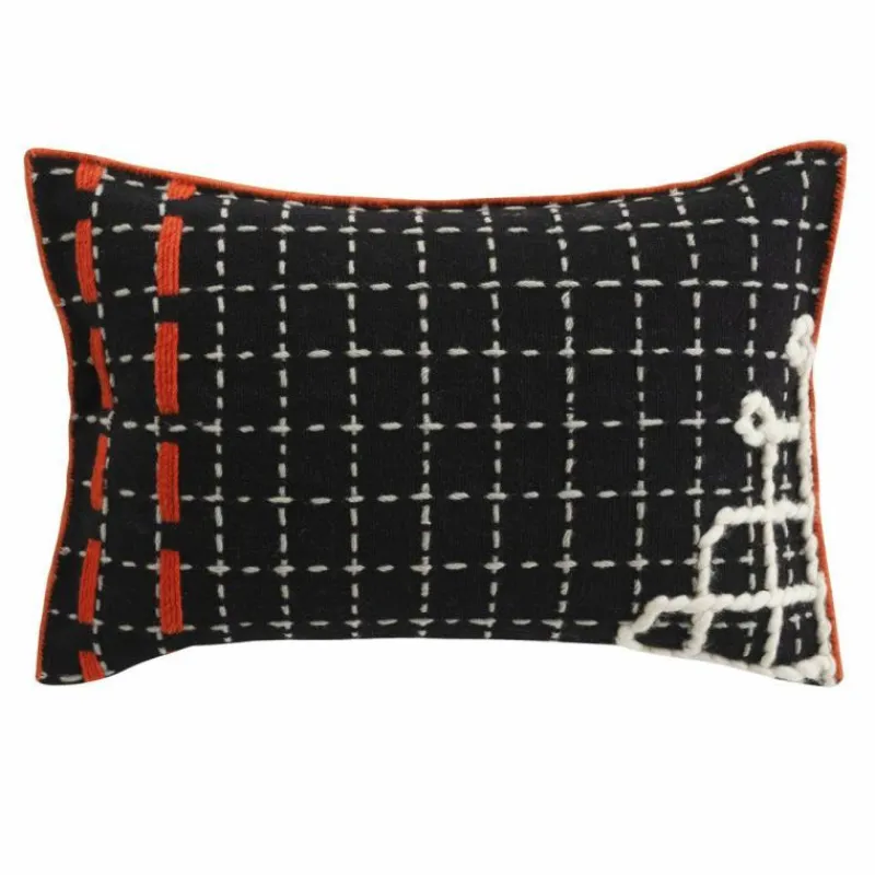 Clearance Cushion Bandas Kussen, D Black Sierkussens
