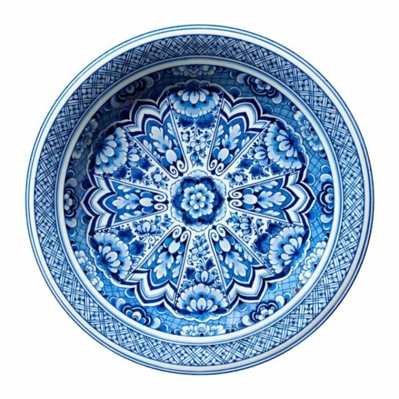 Sale Delft Blue Plate Vloerkleed Vloerkleden