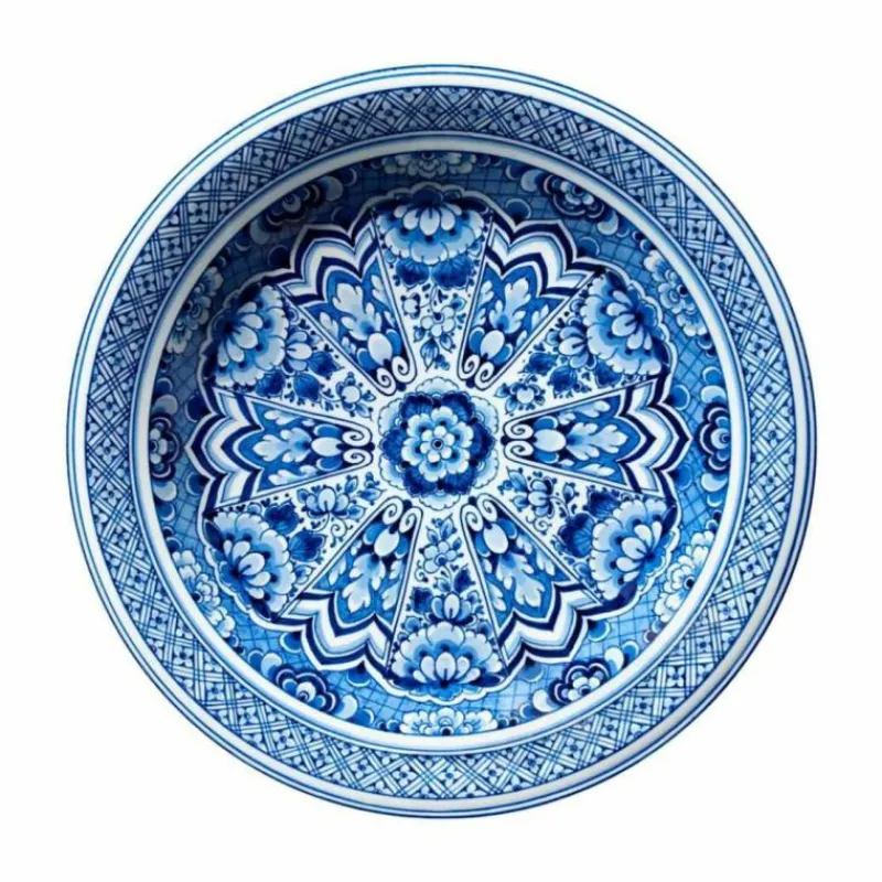 Sale Delft Blue Plate Vloerkleed Vloerkleden