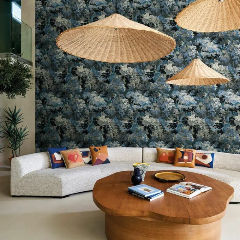 Hot Dioré Behang - Cobalt Behang