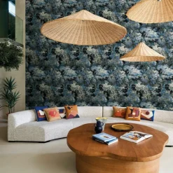 Hot Dioré Behang - Cobalt Behang