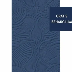 Clearance Dodo Pavone Behang Navy Behang
