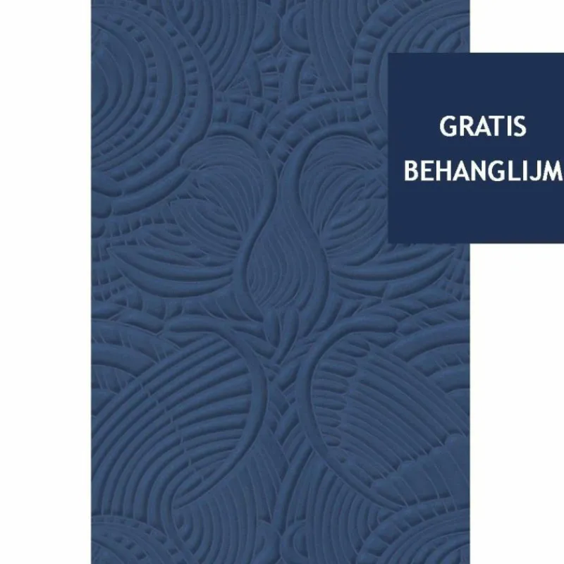 Clearance Dodo Pavone Behang Navy Behang
