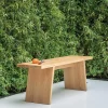 Discount Dovetail Bench Bank Houten Banken