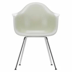 Eames Fiberglass Chair DAX Chroom Eetkamerstoelen