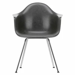 Eames Fiberglass Chair DAX Chroom Eetkamerstoelen