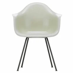 Eames Fiberglass Chair DAX Zwart Eetkamerstoelen