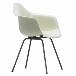 Eames Fiberglass Chair DAX Zwart Eetkamerstoelen
