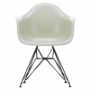 Eames Fiberglass Chair DAR Zwart Eetkamerstoelen
