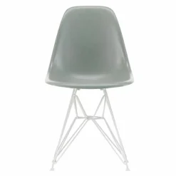Discount Eames Fiberglass Chair DSR Wit Eetkamerstoelen