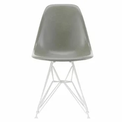 Discount Eames Fiberglass Chair DSR Wit Eetkamerstoelen