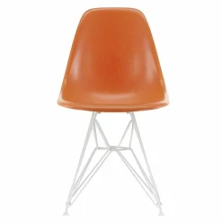 Discount Eames Fiberglass Chair DSR Wit Eetkamerstoelen