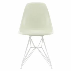 Discount Eames Fiberglass Chair DSR Wit Eetkamerstoelen