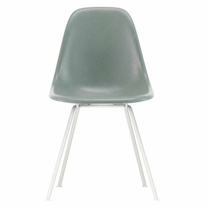 New Eames Fiberglass Chair DSX Wit Eetkamerstoelen