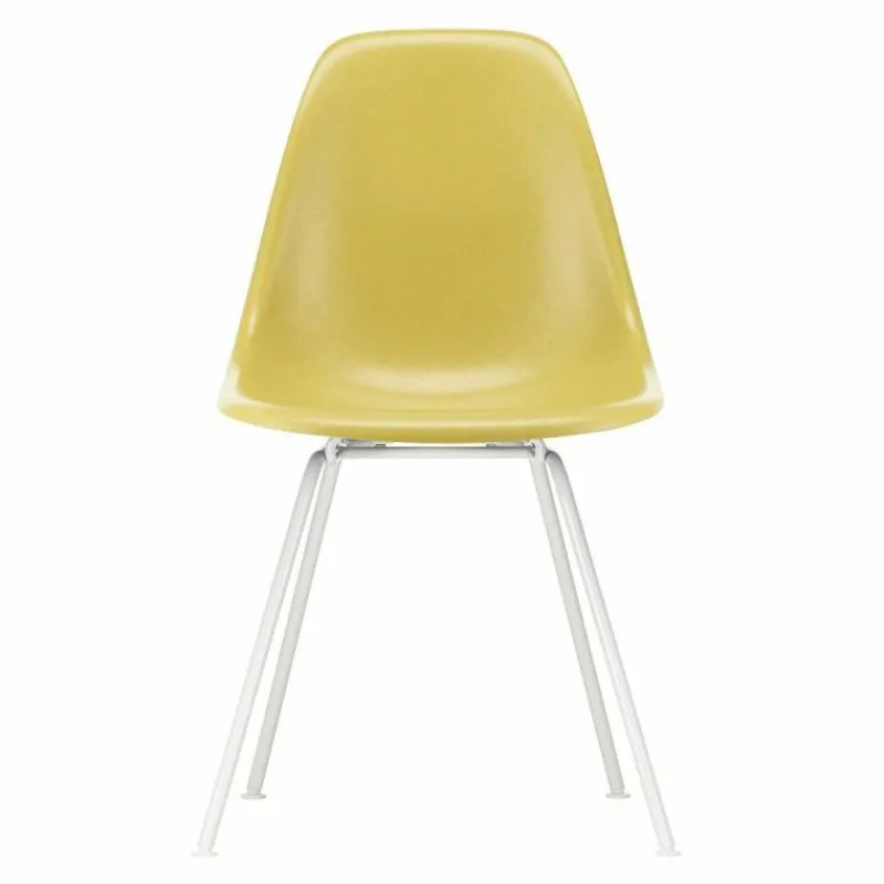 New Eames Fiberglass Chair DSX Wit Eetkamerstoelen